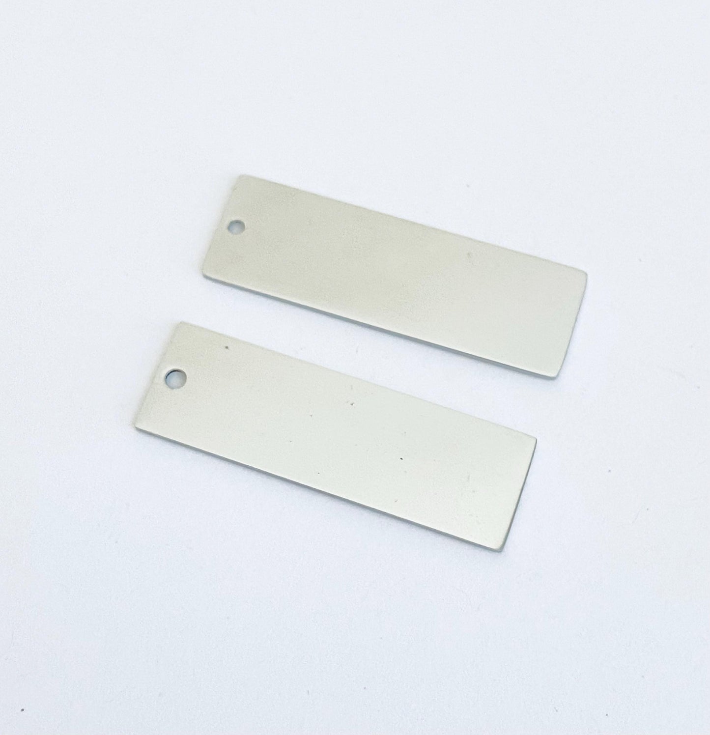 Engravable Stainless Steel Long Bar (12mm x 38mm)