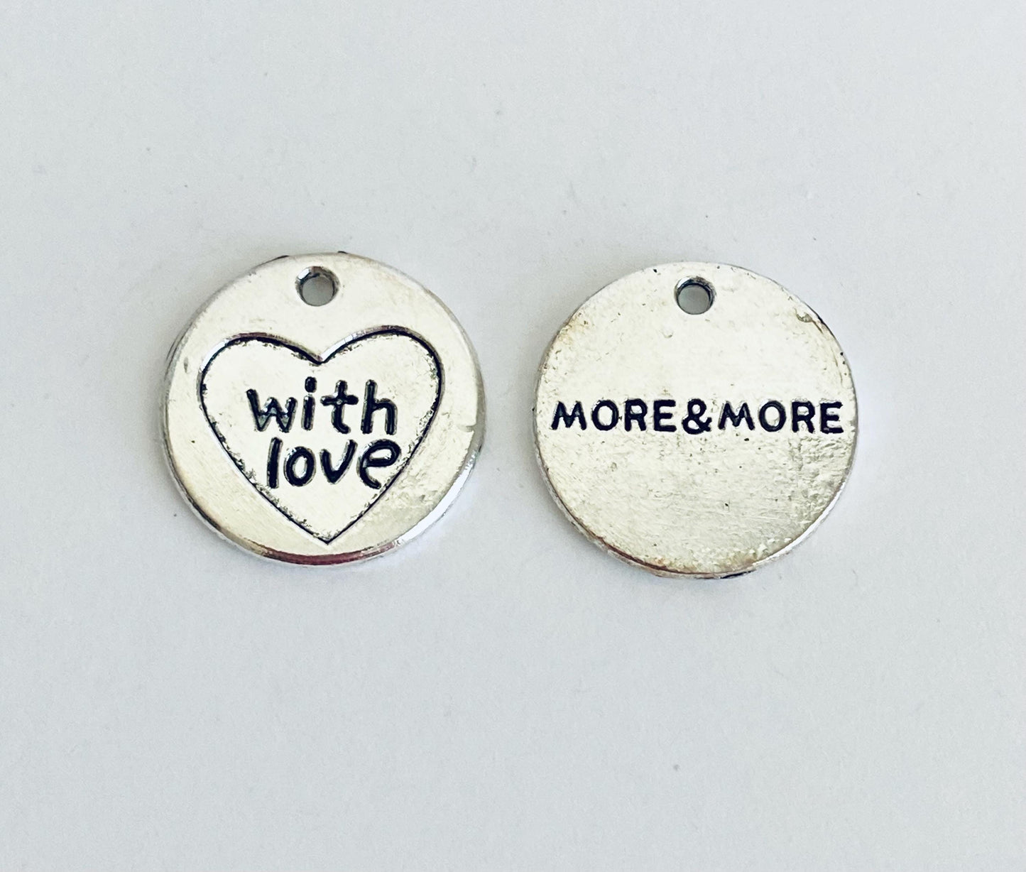 Base Metal With Love Charm
