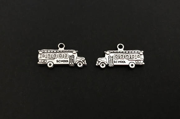 School Bus Charm