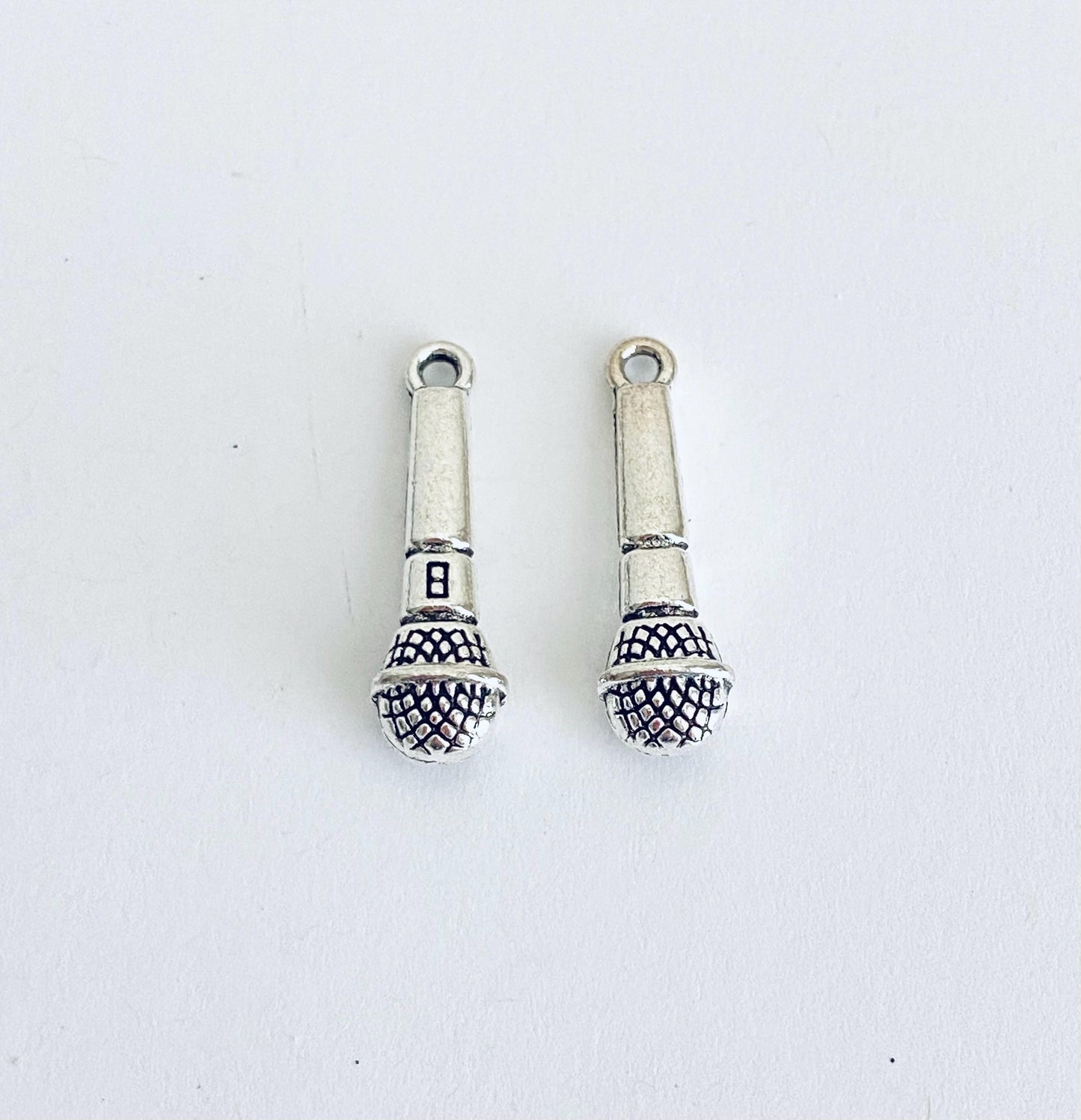 Small Microphone Charm