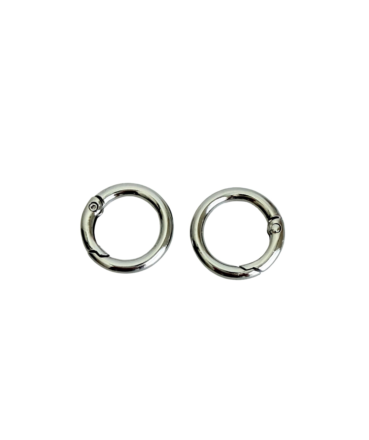 Round Clip-On Clasp • Silver or Gold
