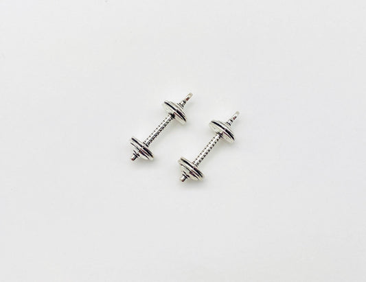 Large Dumbbell Charm