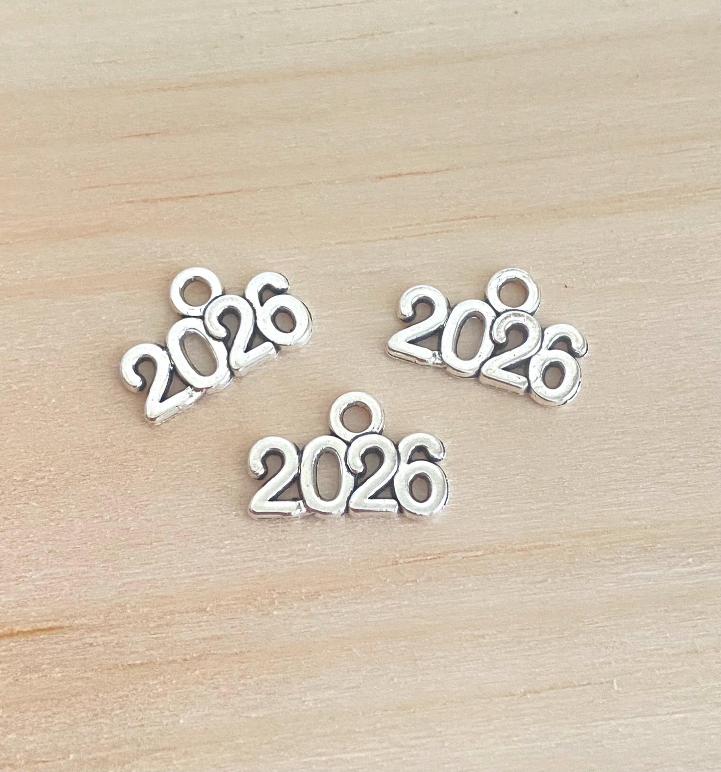 Tiny 2026 Year Charm
