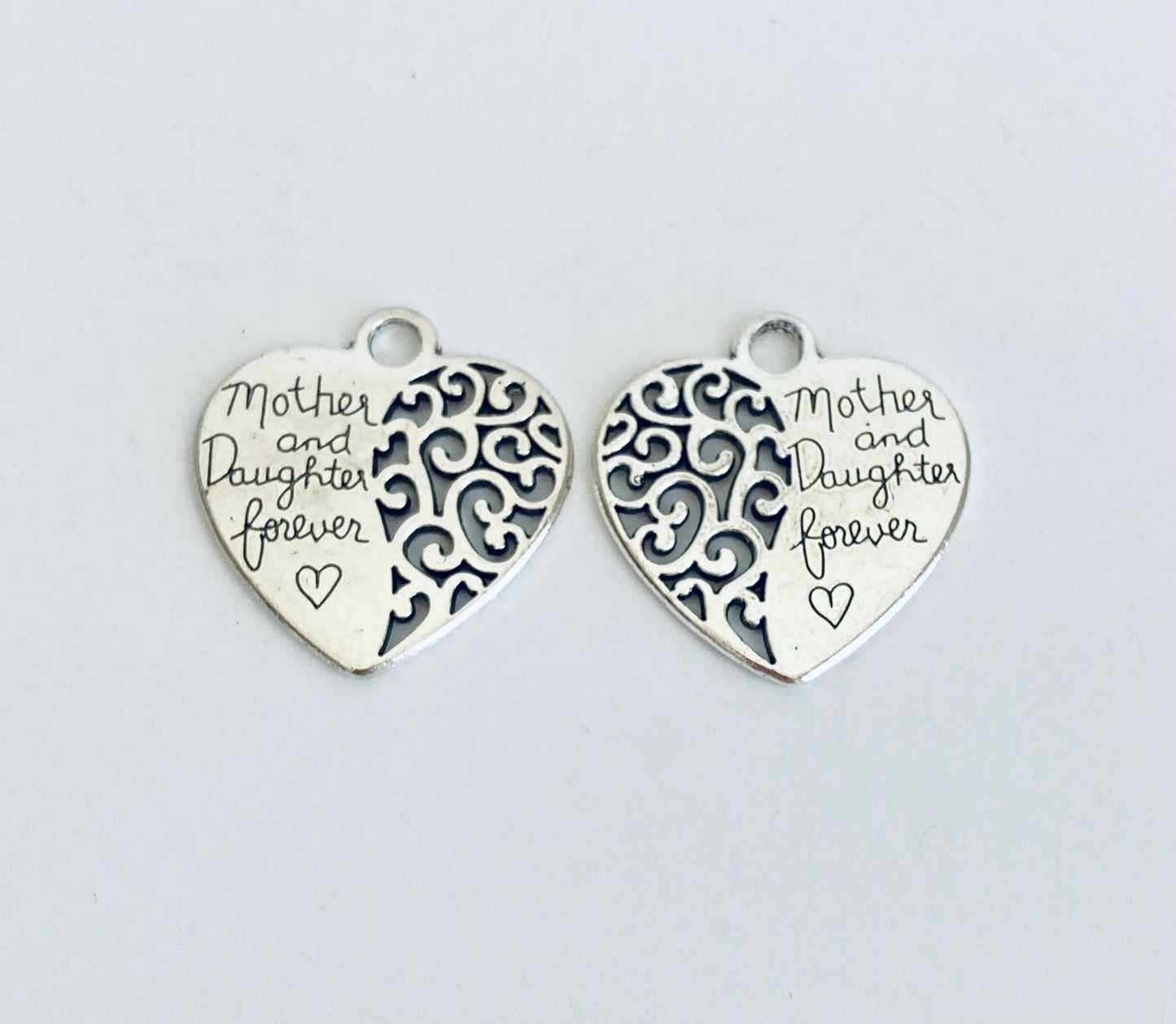 Mother and Daughter Forever Charm