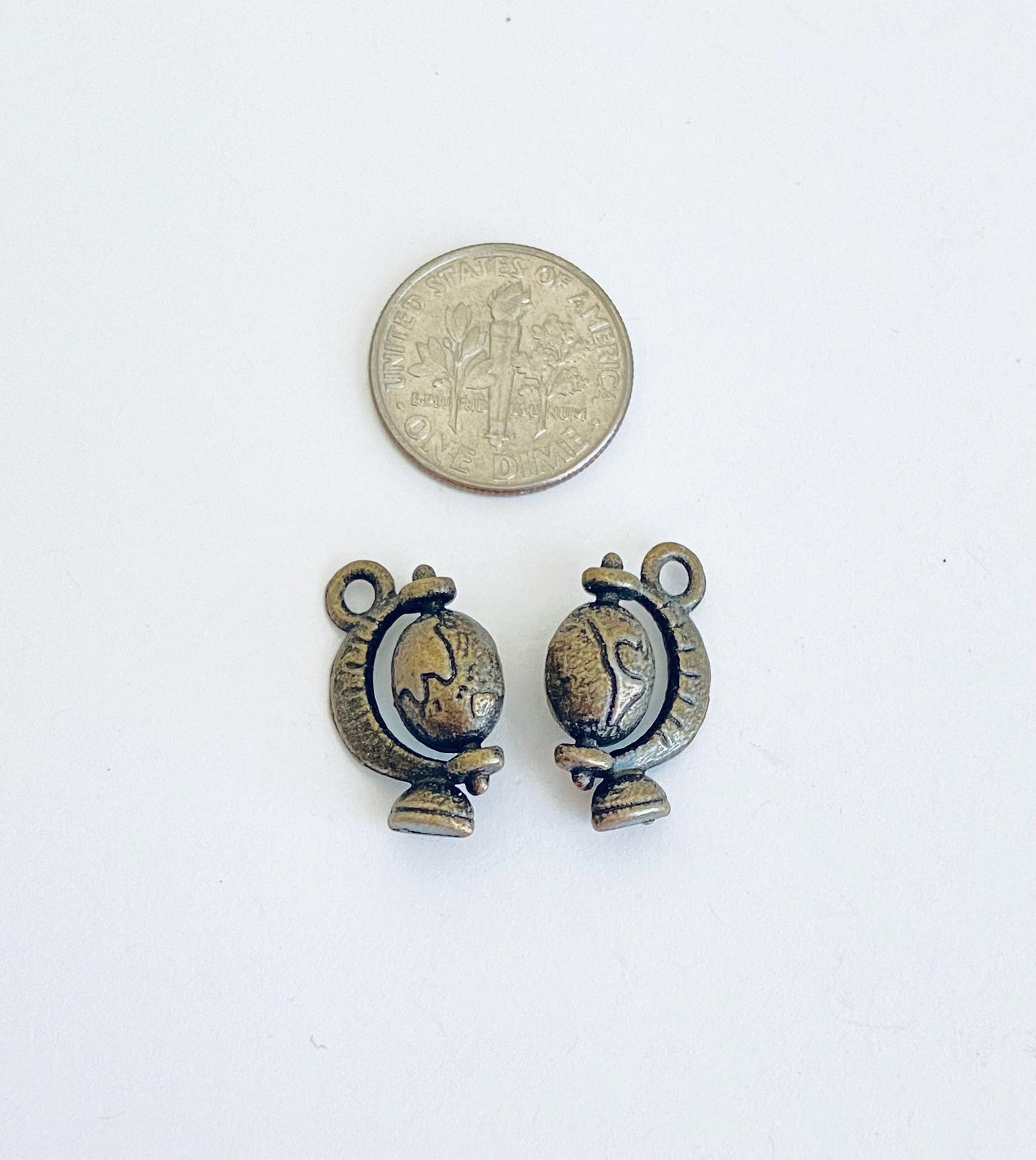 World Globe Charm