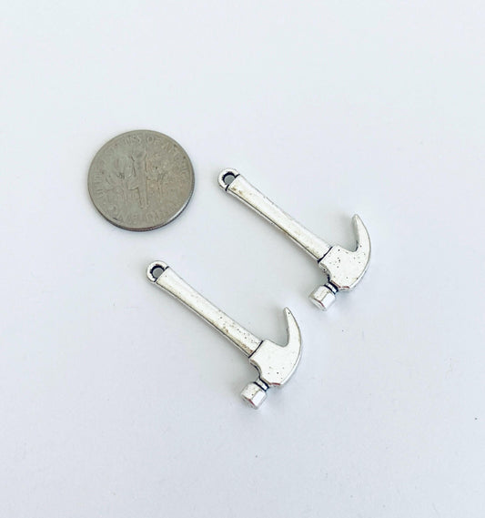 Base Metal Small Hammer Charm