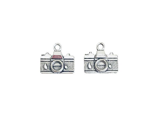 Base Metal Small Camera Charm