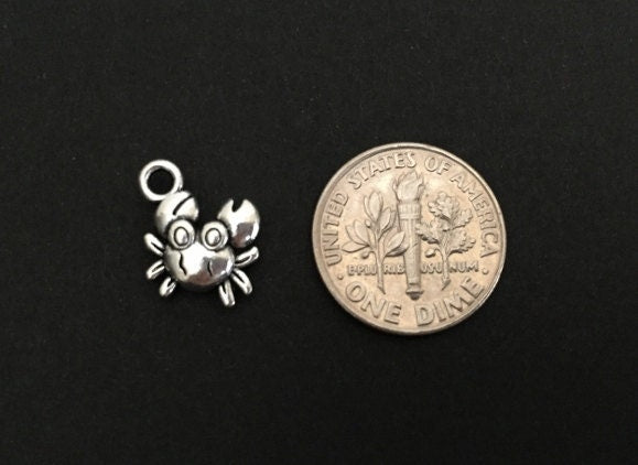 Tiny 3D Crab Charm