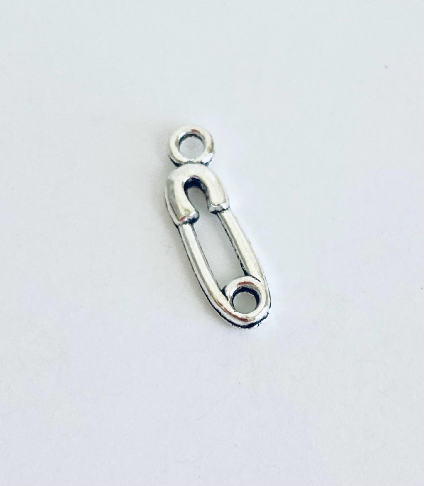 Small Safety Pin Charm