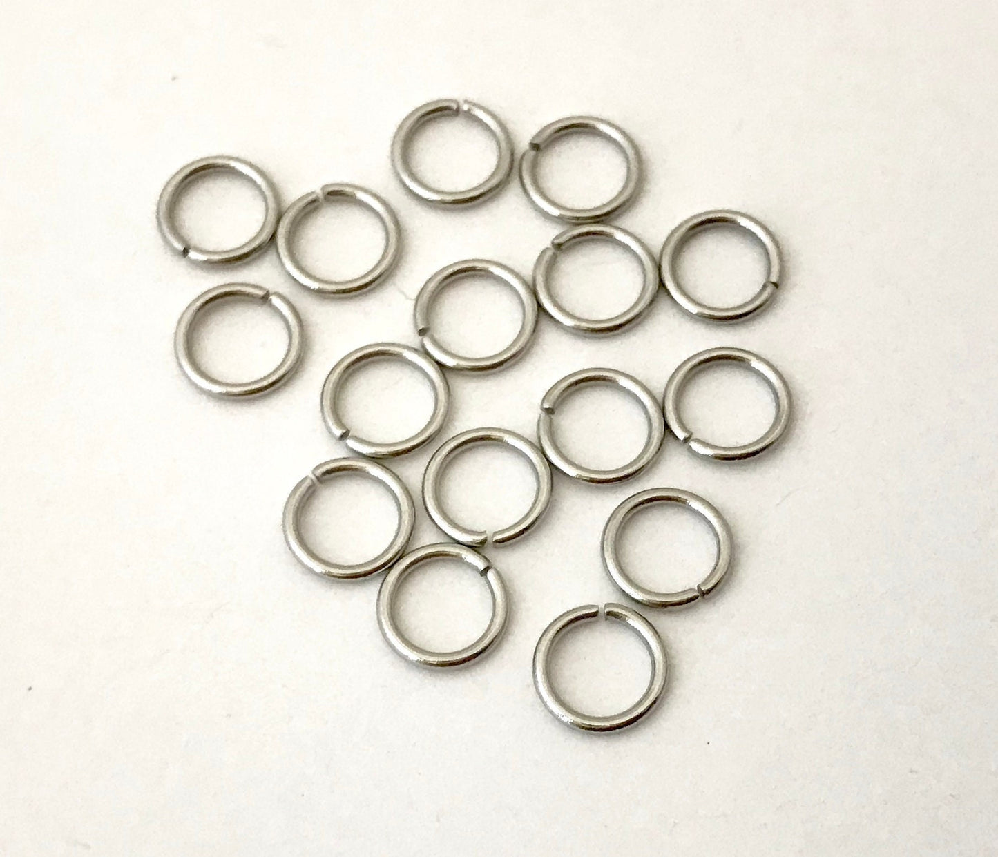 Thin Stainless Steel Open Jump Ring (5mm)