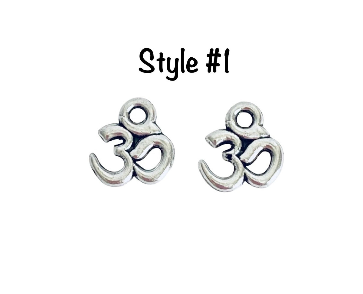 Base Metal OM Charms
