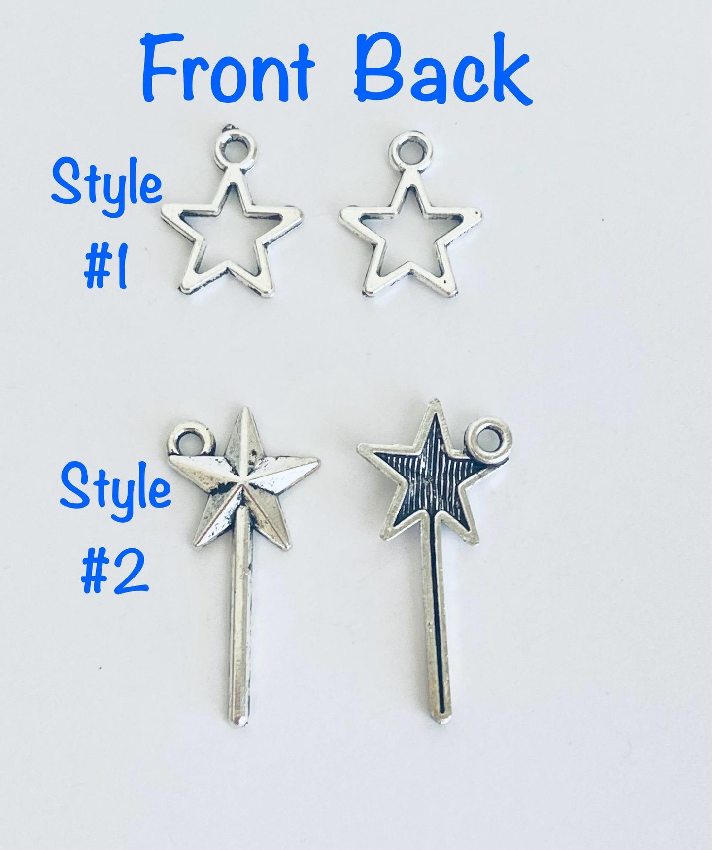 Base Metal Star Charm
