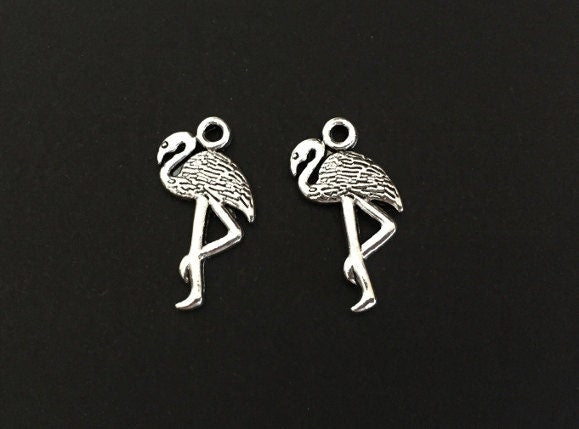 Small Flamingo Charm