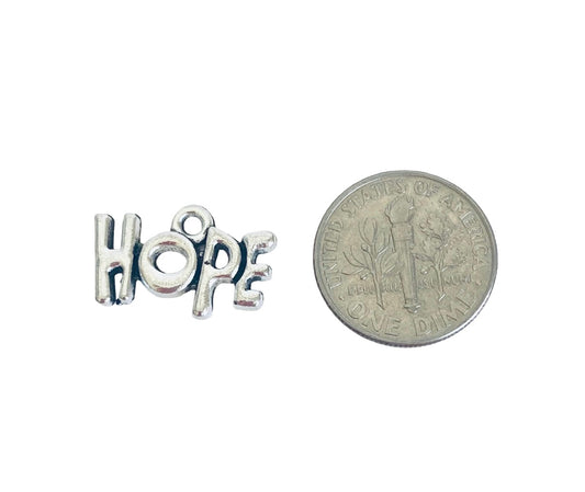 Base Metal Hope Charm