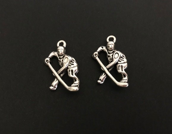 Hockey Player Charm