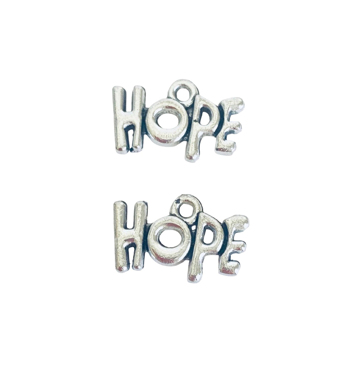 Base Metal Hope Charm