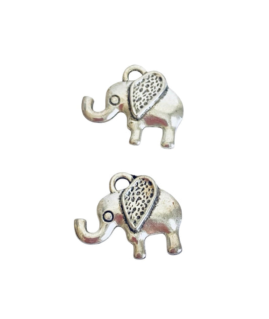 Base Metal Elephant Charm