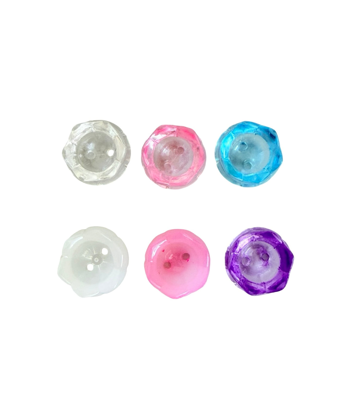 Acrylic Bellflower Beads • Transparent & Translucent Flower Beads for Jewelry Making & Crafts