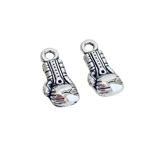Base Metal Boxing Glove Charms