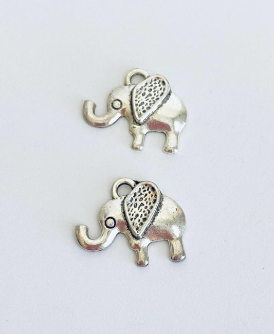 Base Metal Elephant Charm
