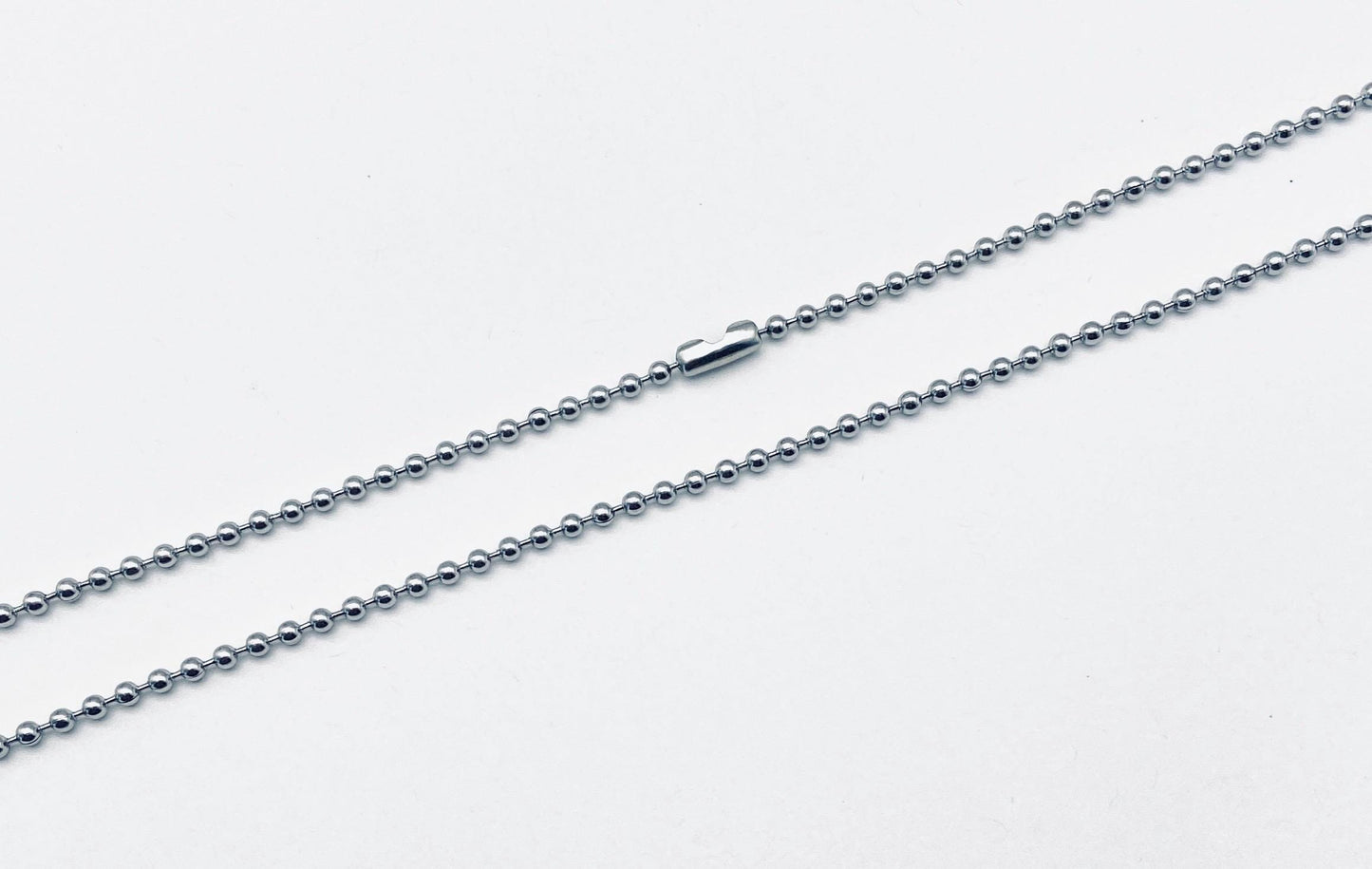 2.4mm Stainless Steel Ball Chain Necklace
