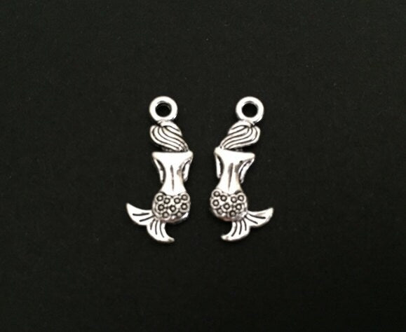 Tiny Mermaid Charm
