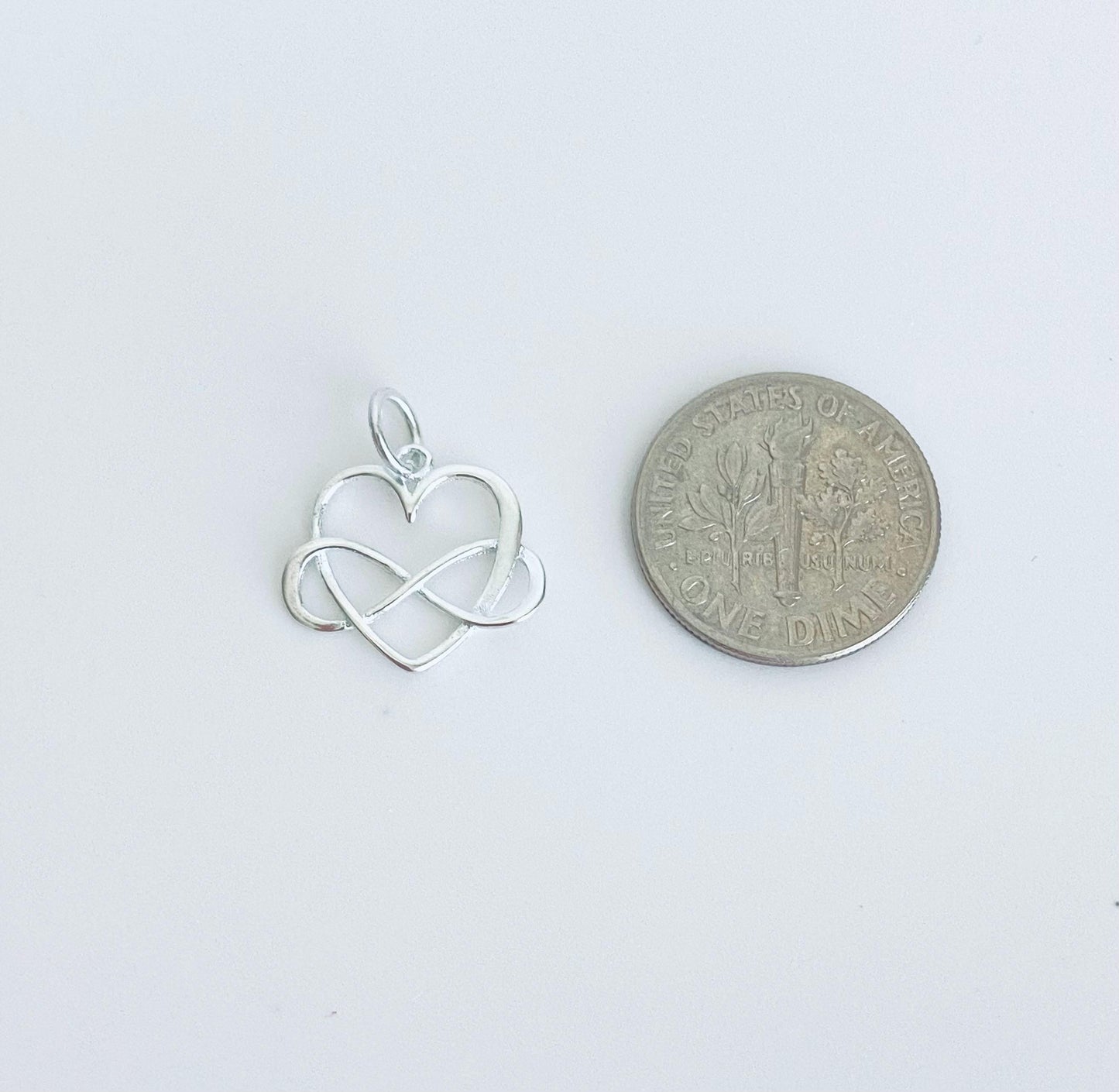 Sterling Silver Eternity Charm