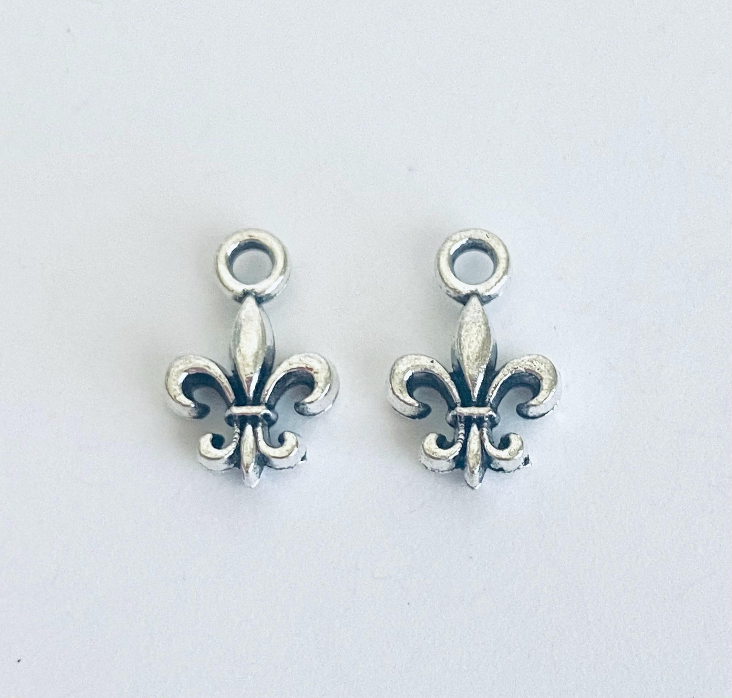 Tiny Fleur de Lis Charm