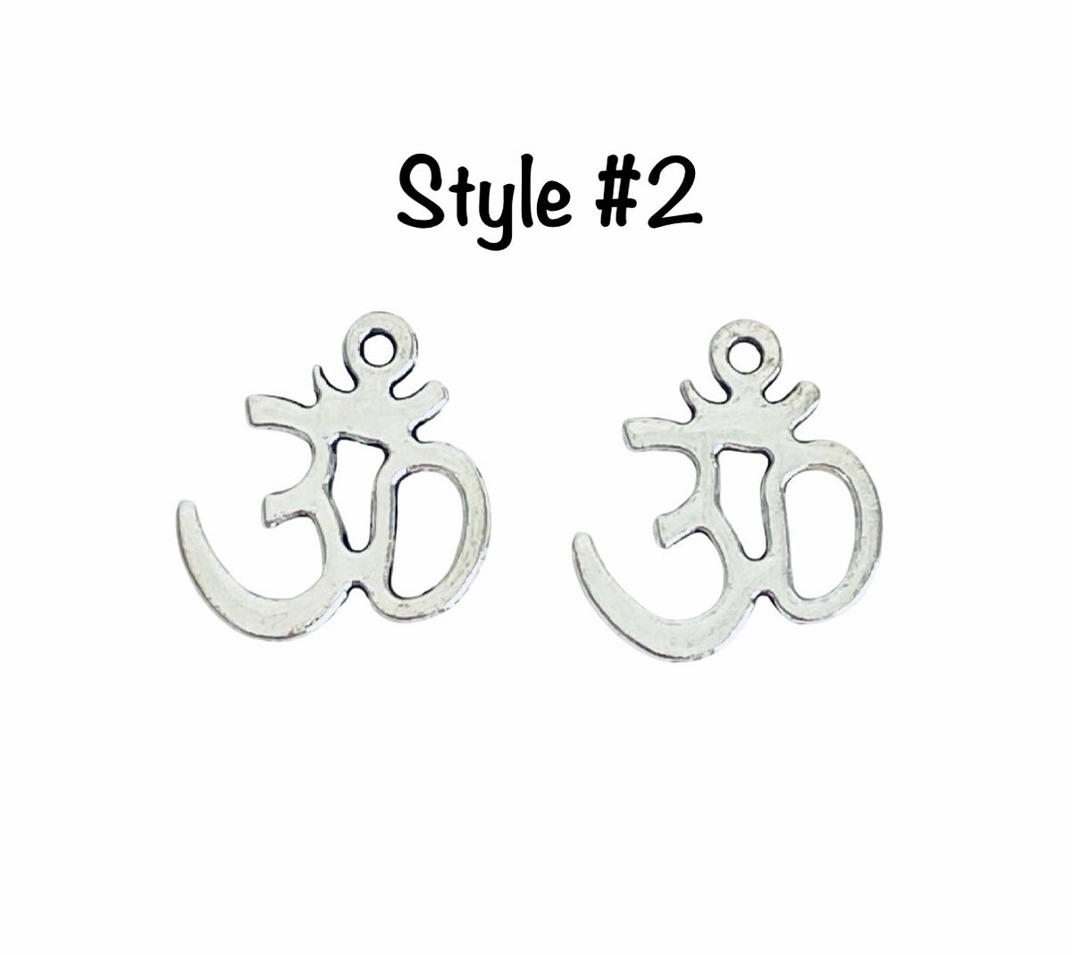 Base Metal OM Charms