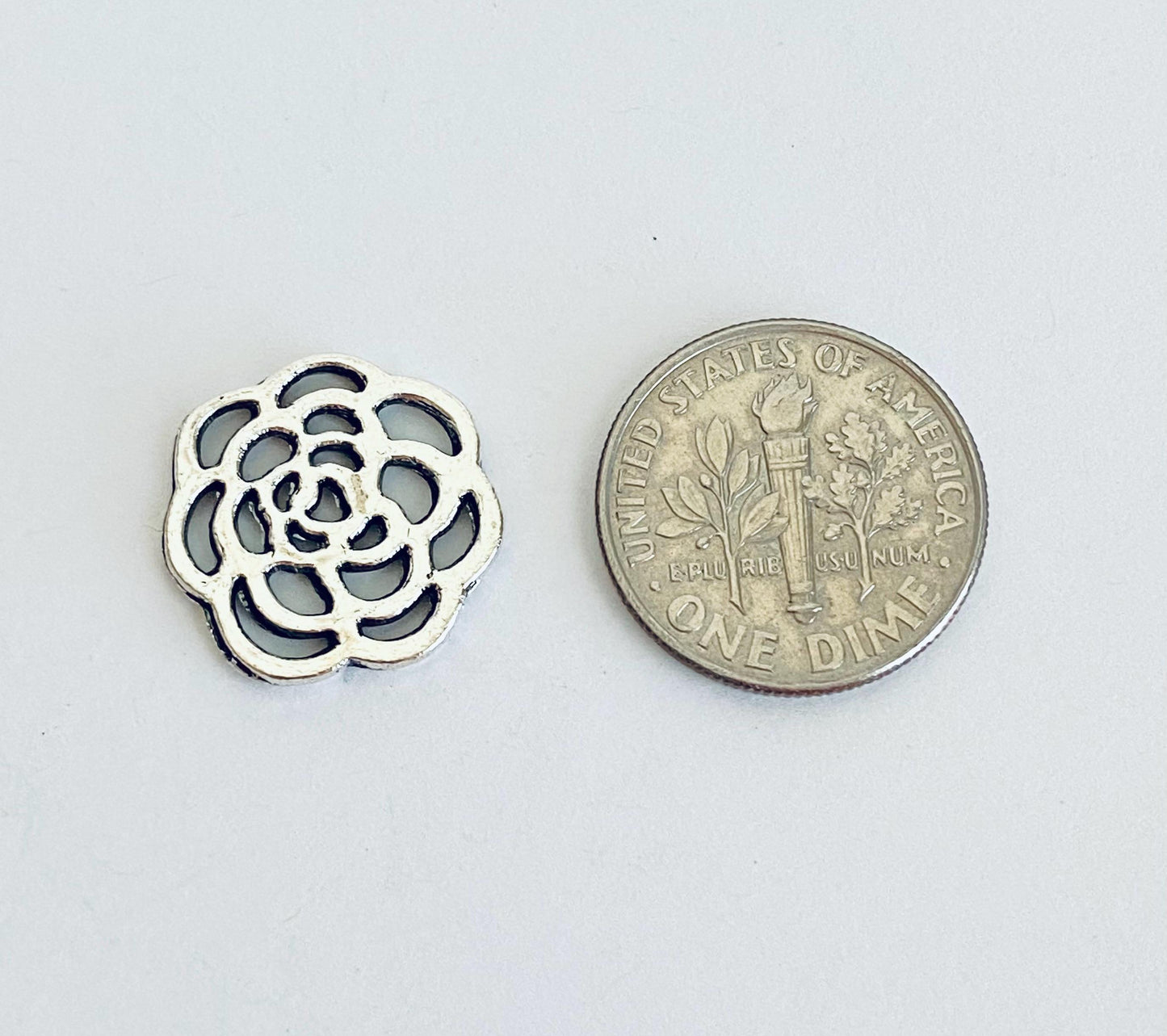 Small Rose Charm