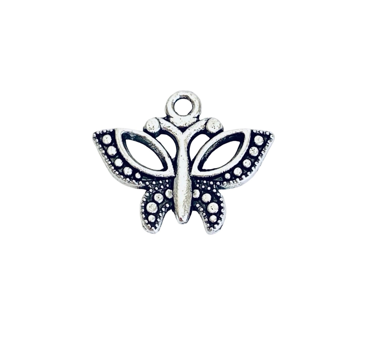 Base Metal Butterfly Charm