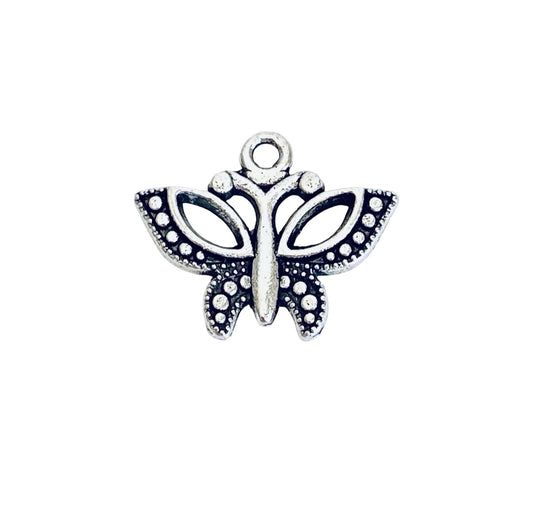 Base Metal Butterfly Charm