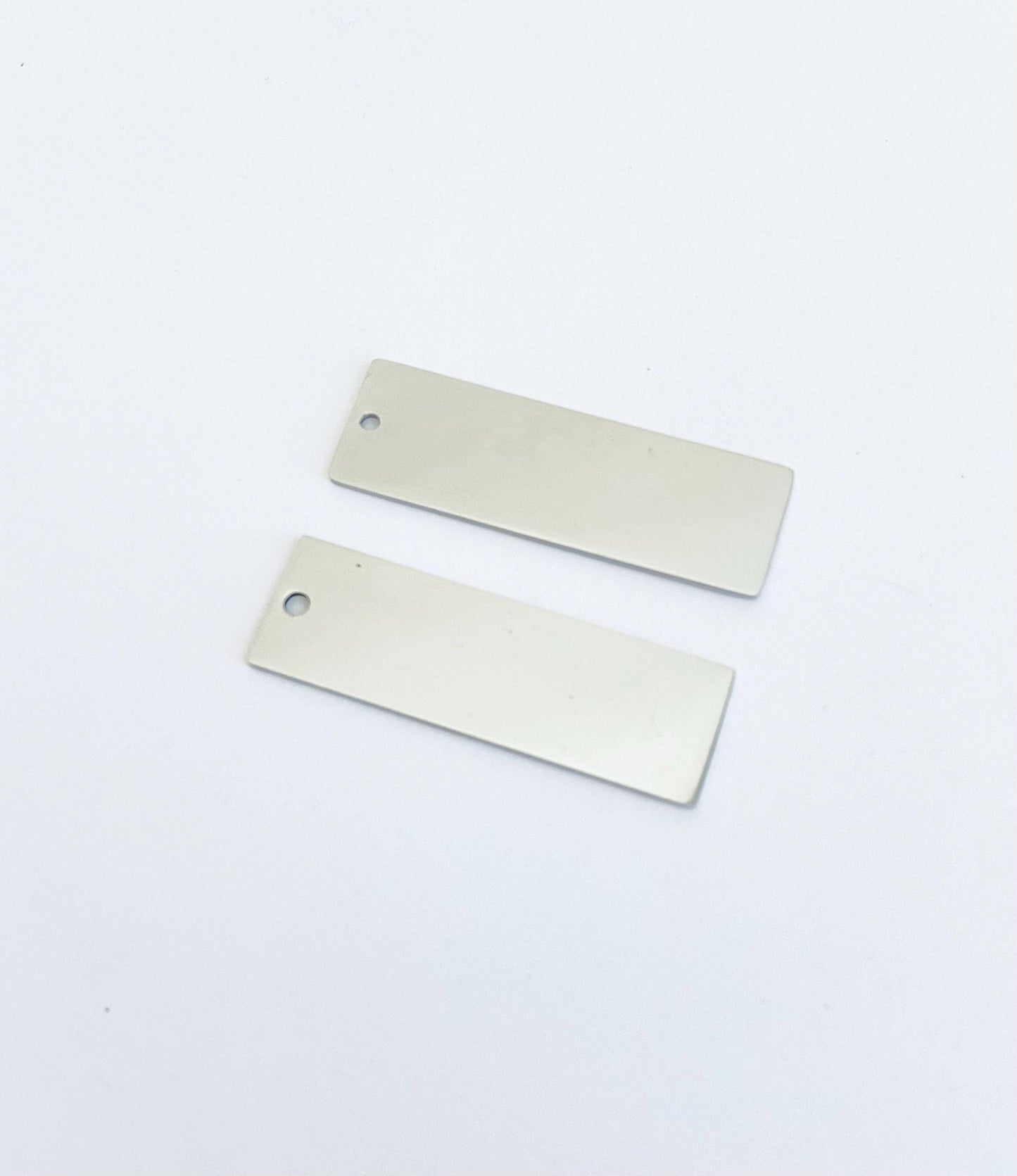 Engravable Stainless Steel Long Bar (12mm x 38mm)