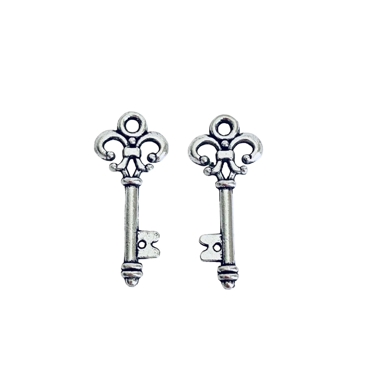 Base Metal Key Charms