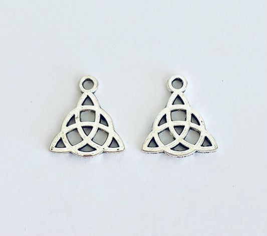 Base Metal Small Celtic Knot Charm