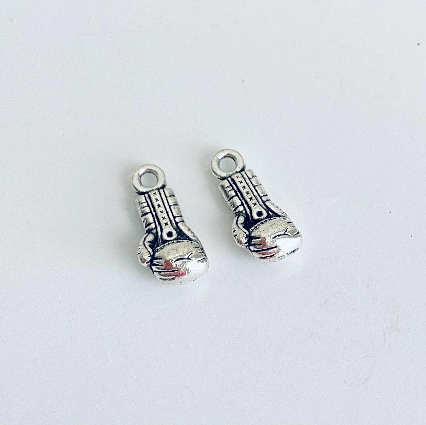 Base Metal Boxing Glove Charm