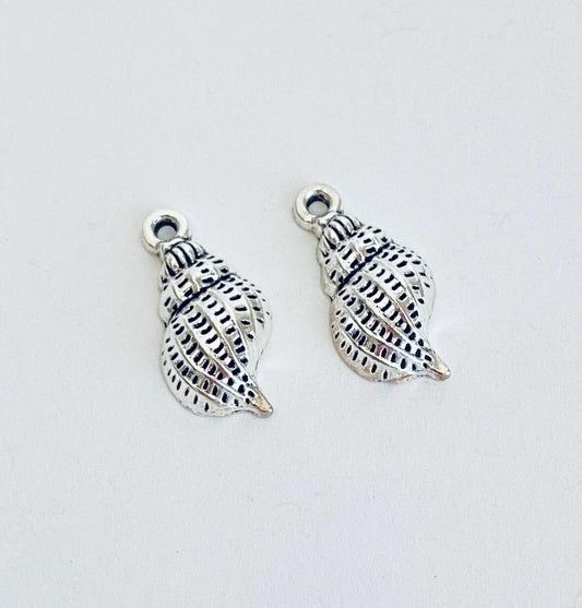 Base Metal Seashell Charm