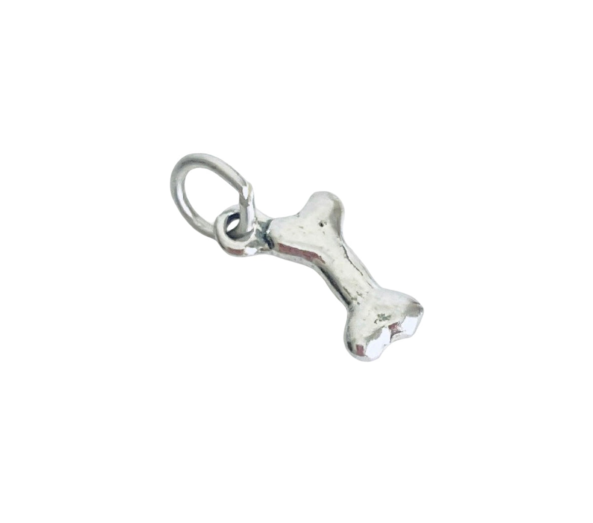 Sterling Silver Dog Charm • Dog Bone Charm • Sold Individually