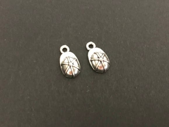 Tiny Baseball Cap Charm