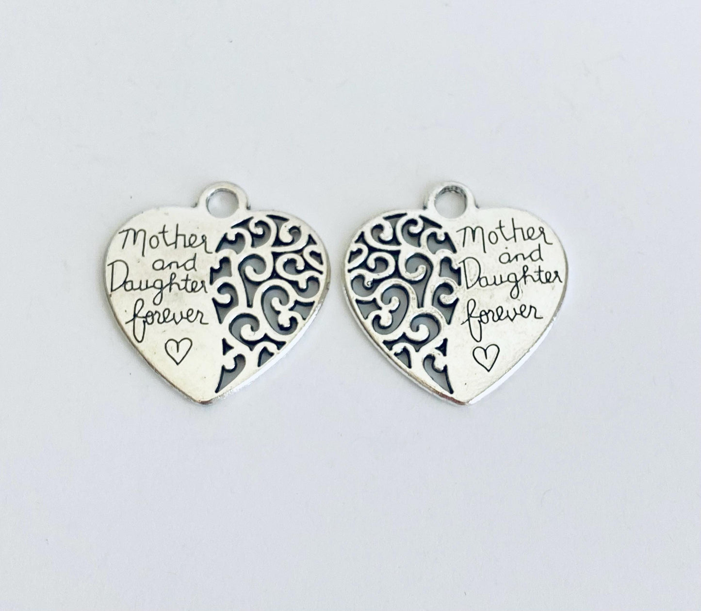 Mother and Daughter Forever Charm