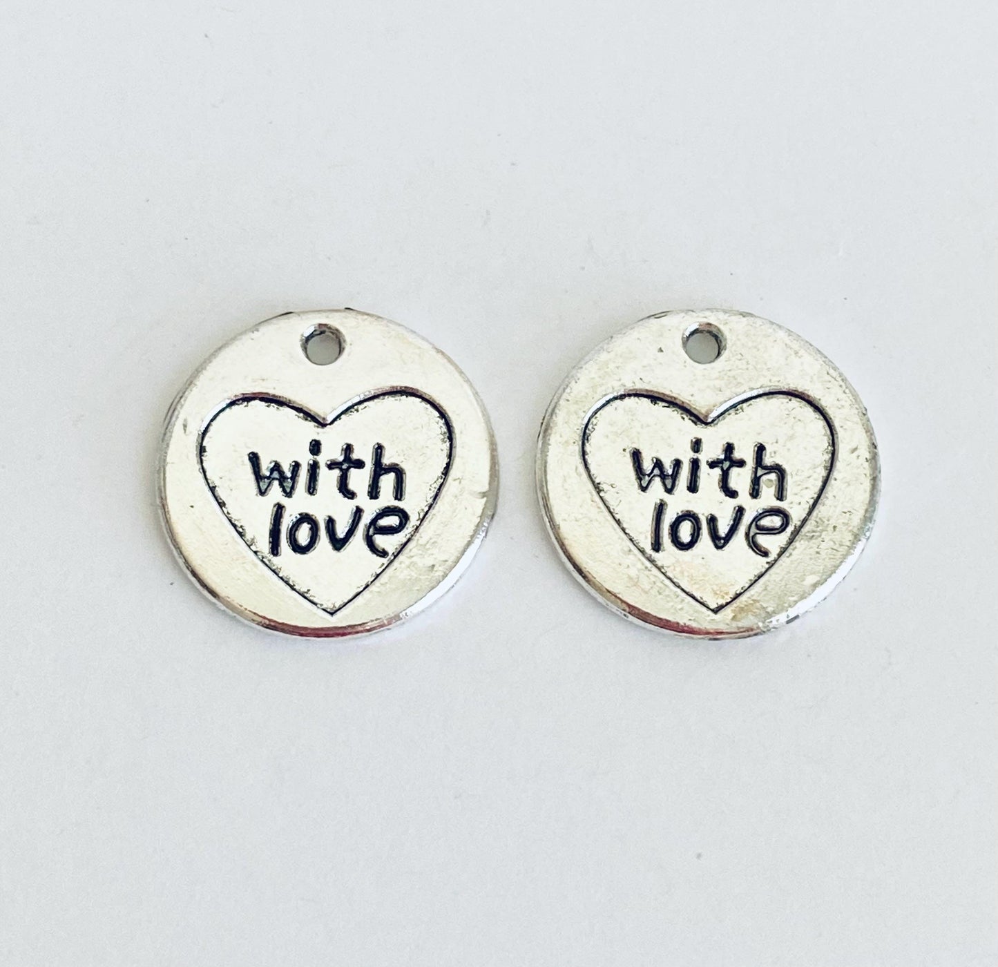 Base Metal With Love Charm