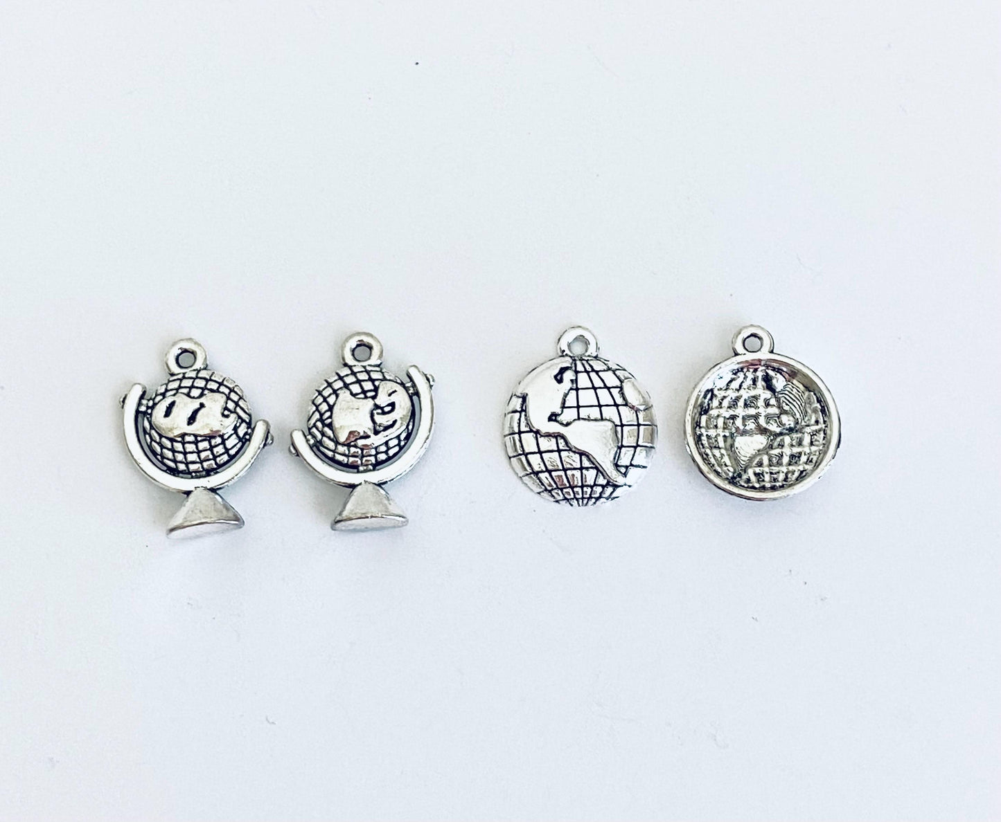 World Globe Charm