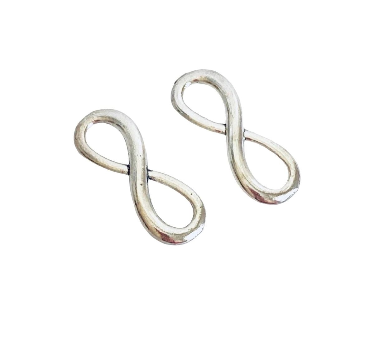 Base Metal Infinity Connector Charms