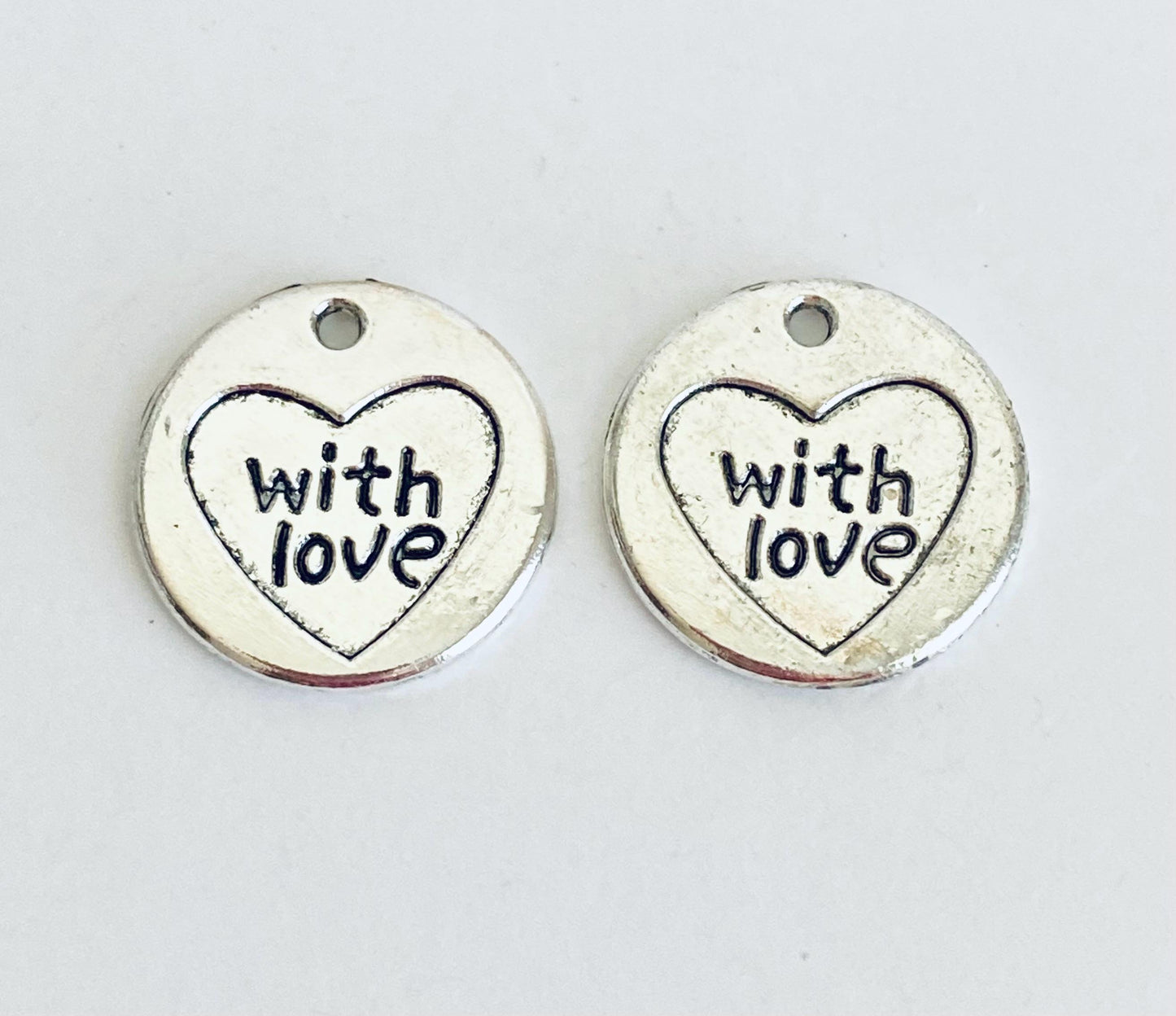 Base Metal With Love Charm