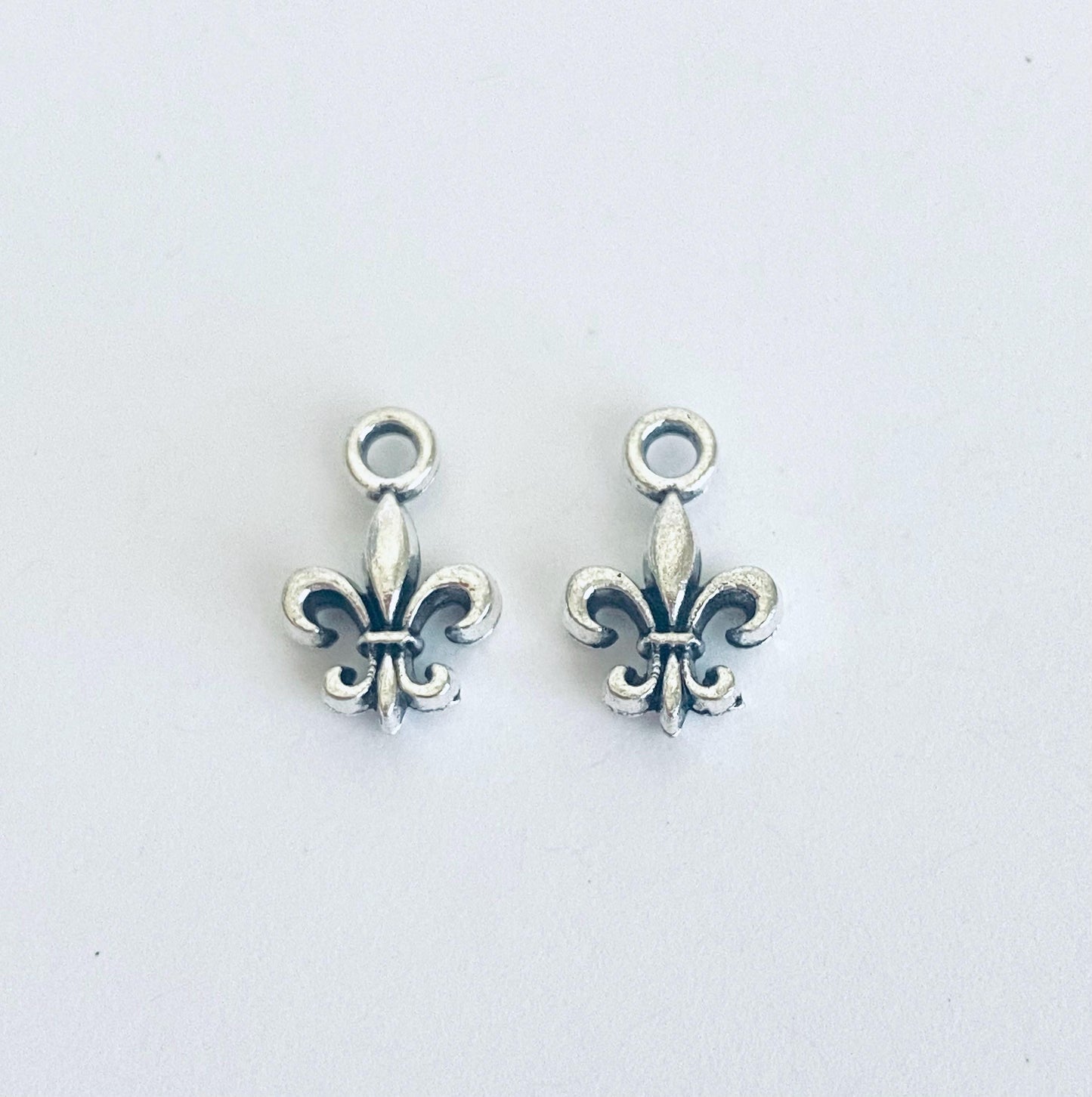 Tiny Fleur de Lis Charm