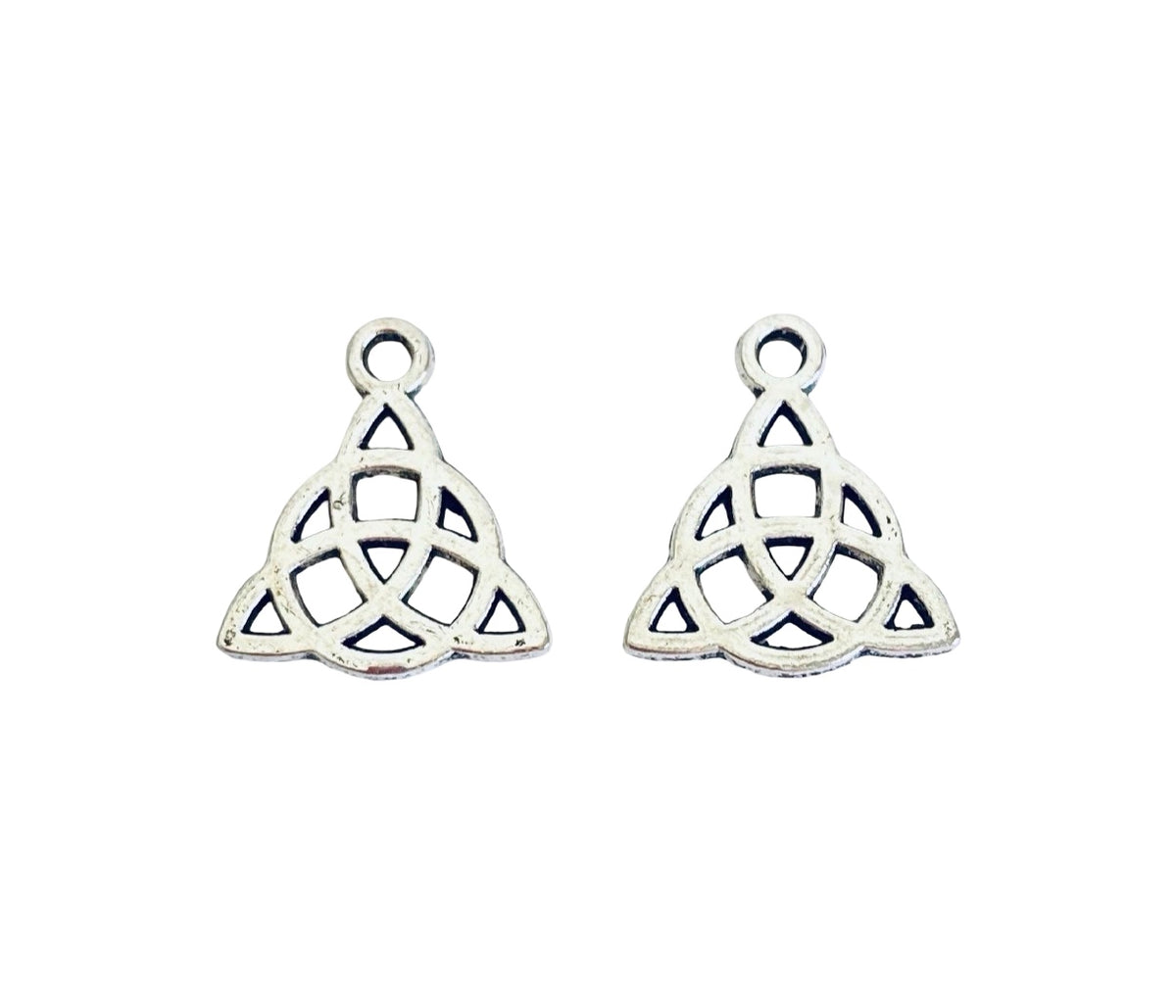 Base Metal Small Celtic Knot Charm