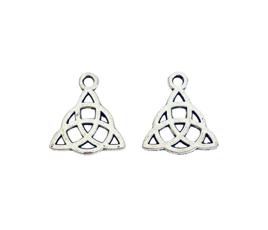 Base Metal Small Celtic Knot Charm