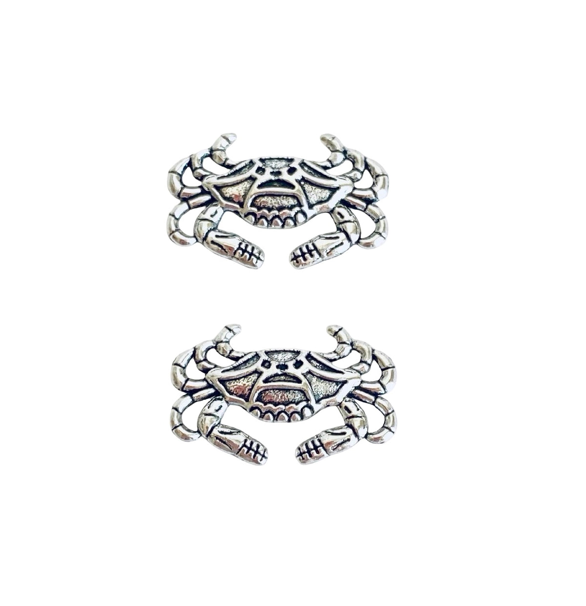 Base Metal Small Crab Charm