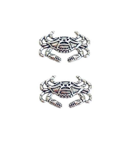 Base Metal Small Crab Charm
