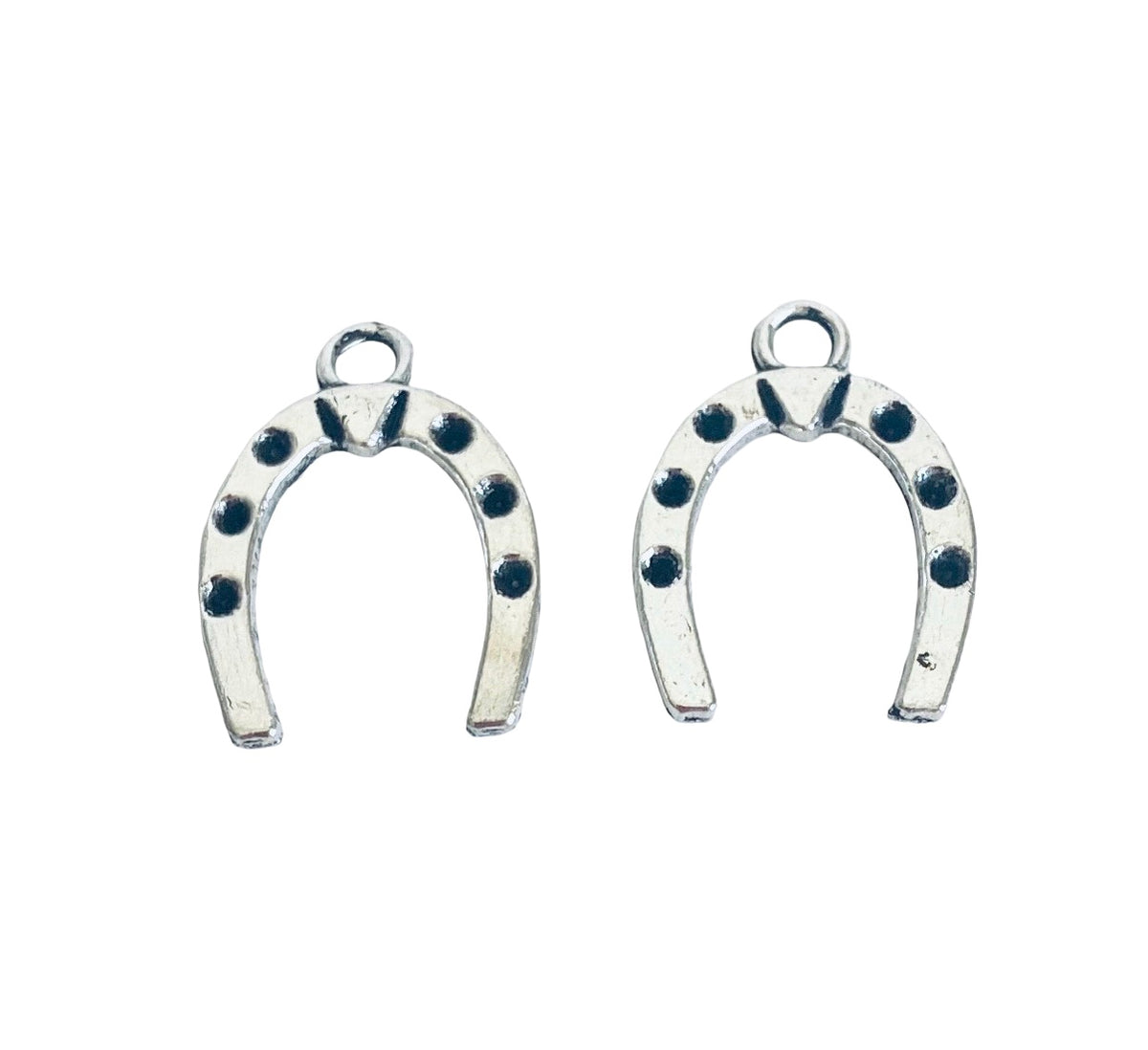 Base Metal Horseshoe Charm